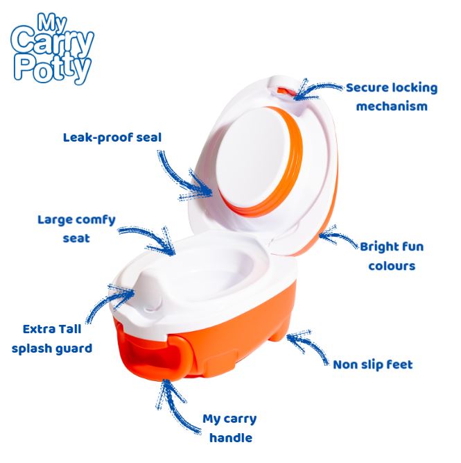 My Carry Potty Travel Potty- Fox