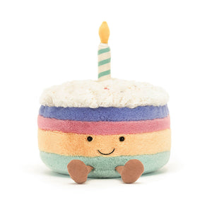 Amuseables Rainbow Birthday Cake