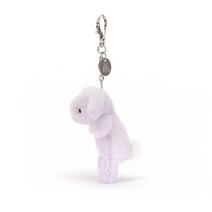 Bashful Lavender Bunny Bag Charm