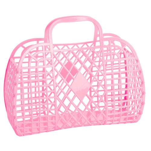 Retro Basket Bubblegum Pink